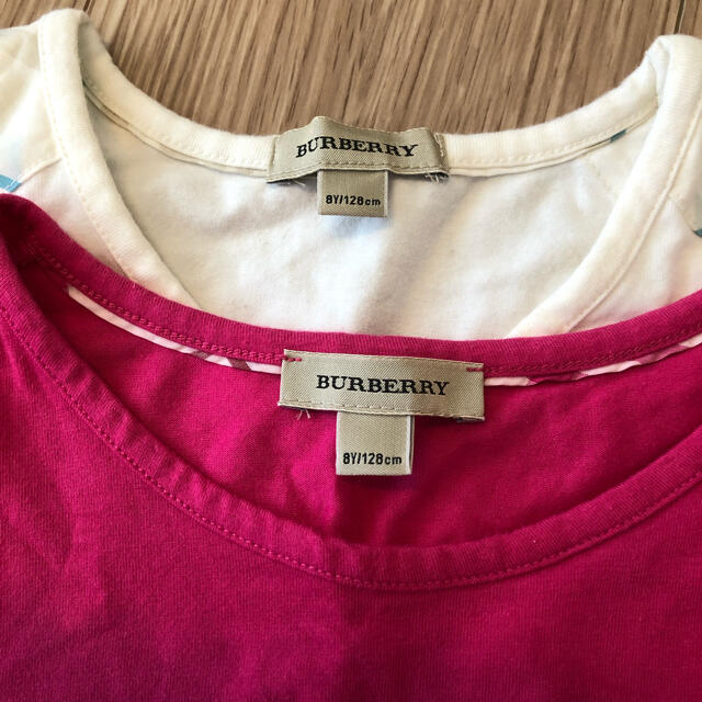 BURBERRY(バーバリー)のバーバリー　半袖Tシャツ　8y  128cm  （120-130cm） キッズ/ベビー/マタニティのキッズ服女の子用(90cm~)(Tシャツ/カットソー)の商品写真