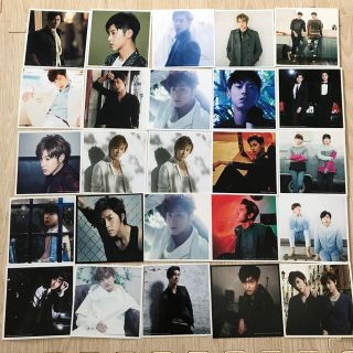 東方神起　ジャケットカード25枚セット　ユノ　チャンミン(K-POP/アジア)