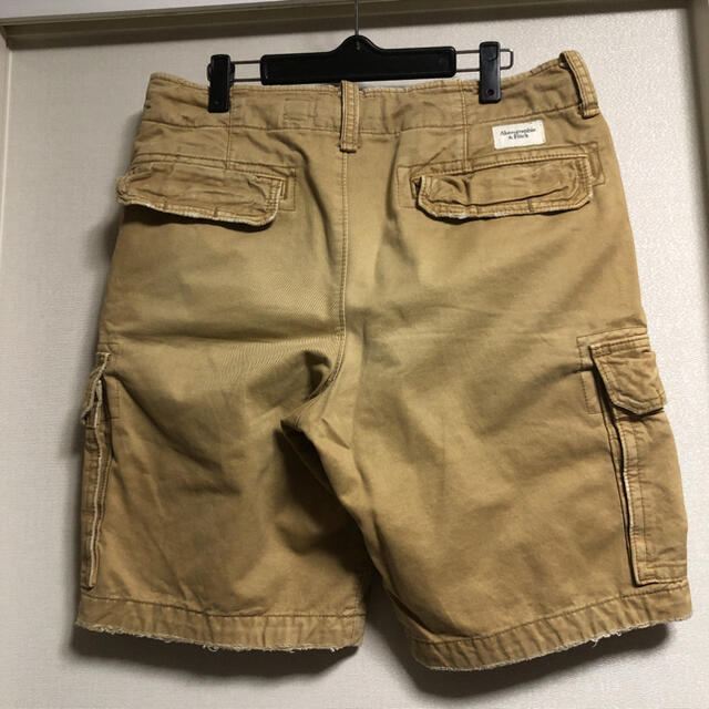 Abercrombie&Fitch(アバクロンビーアンドフィッチ)の最終お値下げ　アバクロ　カーゴハーフパンツ メンズのパンツ(ショートパンツ)の商品写真