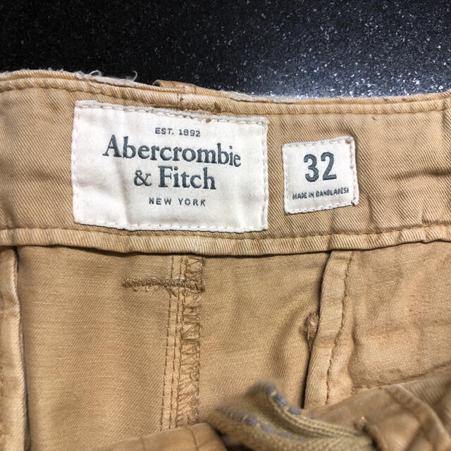 Abercrombie&Fitch(アバクロンビーアンドフィッチ)の最終お値下げ　アバクロ　カーゴハーフパンツ メンズのパンツ(ショートパンツ)の商品写真