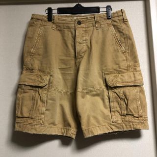 アバクロンビーアンドフィッチ(Abercrombie&Fitch)の最終お値下げ　アバクロ　カーゴハーフパンツ(ショートパンツ)