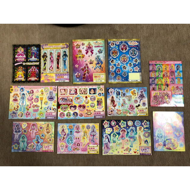 BANDAI(バンダイ)のプリキュア シール　セット インテリア/住まい/日用品の文房具(シール)の商品写真