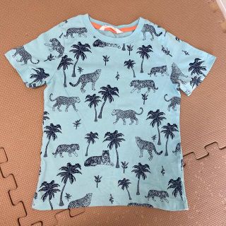 エイチアンドエム(H&M)のH&M 半袖 水色 サイズ120(Tシャツ/カットソー)