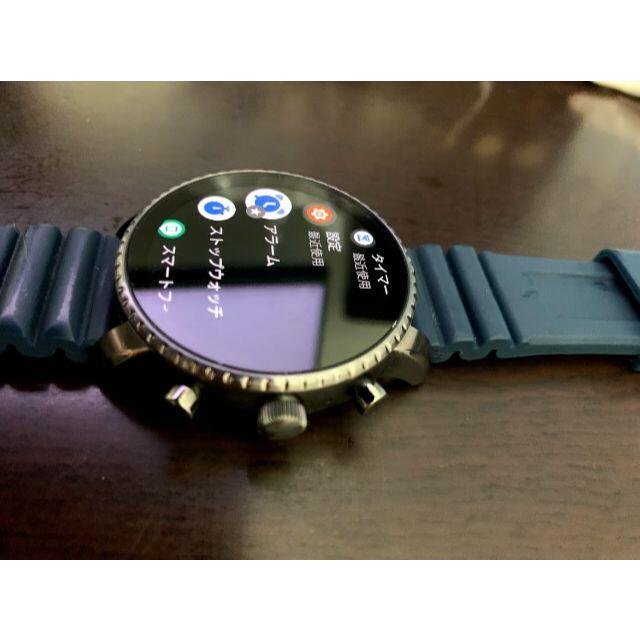 [フォッシル] スマートウォッチ Q EXPLORIST FTW4012J 黒