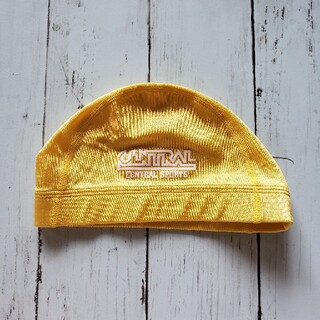 セントラル スイミング 帽子 キャップ 黄色 イエロー M(マリン/スイミング)