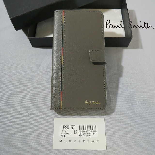 Paul Smith(ポールスミス)の新品未使用　ポールスミス　スマホケース スマホ/家電/カメラのスマホアクセサリー(iPhoneケース)の商品写真