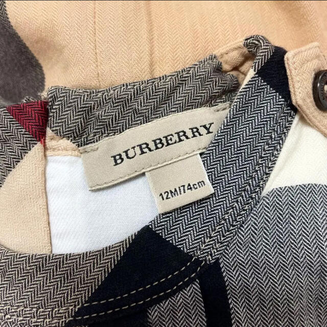 BURBERRY(バーバリー)の朝まで価格！美品！本物BURBERRY✨上品な可愛いワンピース！チュニックも✨ キッズ/ベビー/マタニティのベビー服(~85cm)(ワンピース)の商品写真