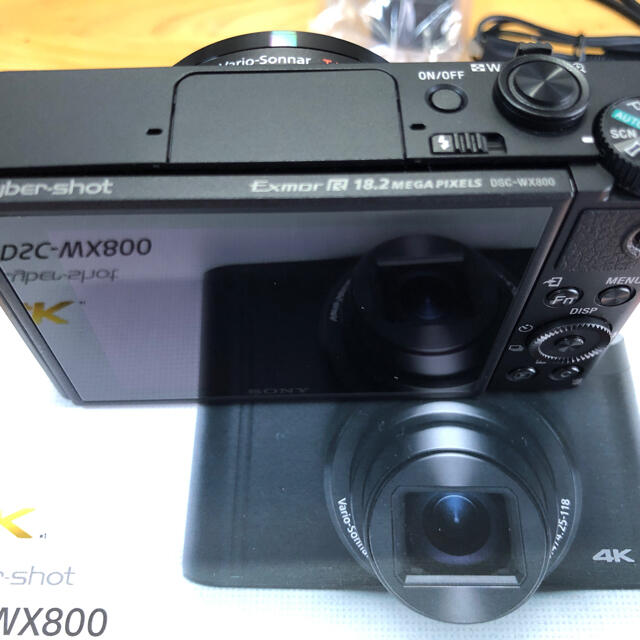 SONY(ソニー)のSONY サイバーショット　DSC-WX800 ほぼ新品　SD128GB付き スマホ/家電/カメラのカメラ(コンパクトデジタルカメラ)の商品写真