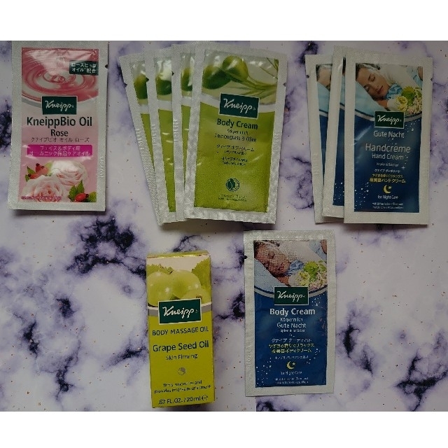 Kneipp(クナイプ)のクナイプ マッサージオイル ボディクリーム セット コスメ/美容のボディケア(ボディオイル)の商品写真