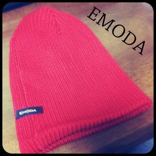 エモダ(EMODA)のEMODA ニット帽(ニット帽/ビーニー)