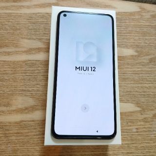 アンドロイド(ANDROID)のMi 11 Lite 5G トリュフブラック  国内版(スマートフォン本体)