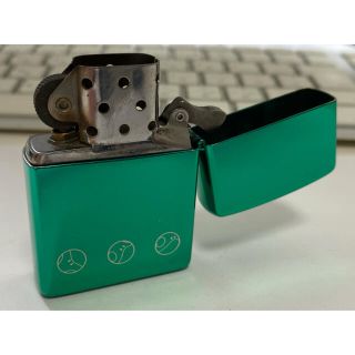 Zippo/ライター/連邦軍/機動戦士ガンダム/メタリック/限定/ハロ/グリーン