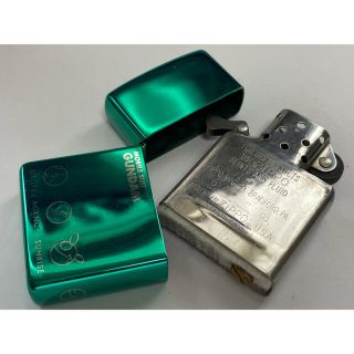 Zippo/ライター/連邦軍/機動戦士ガンダム/メタリック/限定/ハロ/グリーン