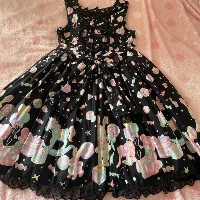 Angelic Pretty - 初版TOY PARADEジャンパースカート 黒の通販 by