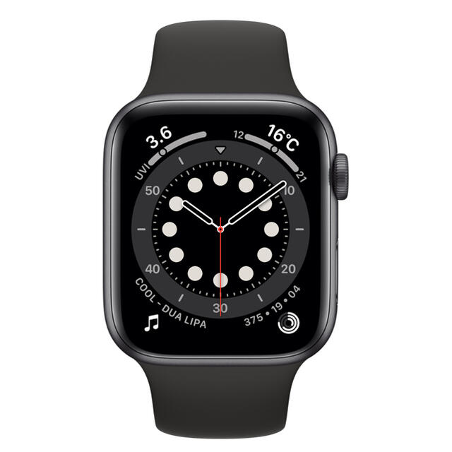 Apple Watch Series6(GPSモデル)-44mm スペースグレイ