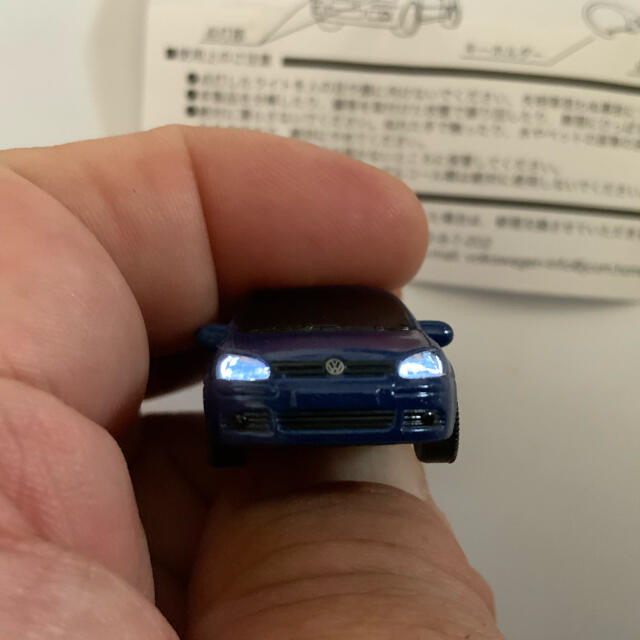 Volkswagen(フォルクスワーゲン)のVolkswagen ノベルティー　GOLF LED キー ホルダー エンタメ/ホビーのコレクション(ノベルティグッズ)の商品写真