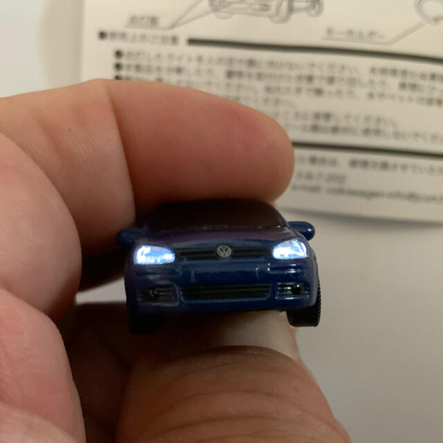 Volkswagen(フォルクスワーゲン)のVolkswagen ノベルティー　GOLF LED キー ホルダー エンタメ/ホビーのコレクション(ノベルティグッズ)の商品写真