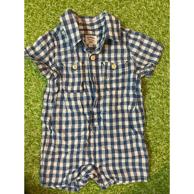 babyGAP(ベビーギャップ)のbaby GAP ギャップ ３枚セット夏服ロンパース3〜6m キッズ/ベビー/マタニティのベビー服(~85cm)(ロンパース)の商品写真