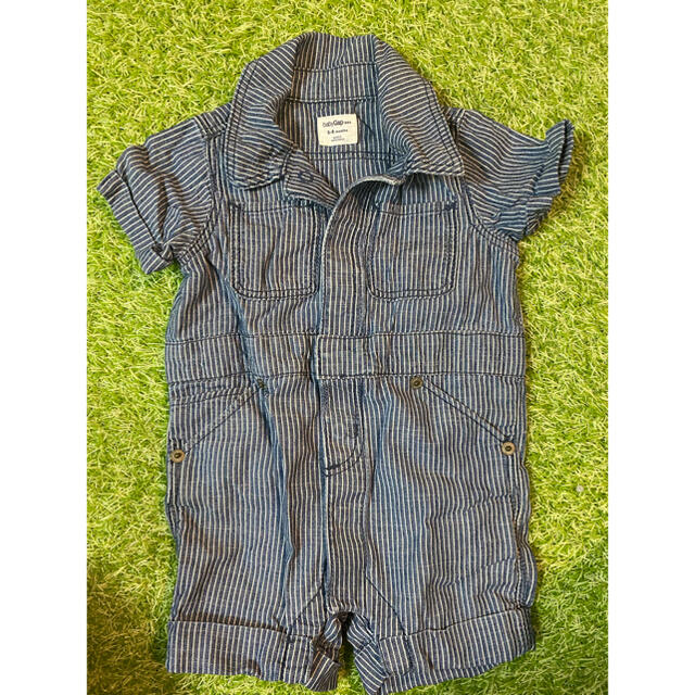 babyGAP(ベビーギャップ)のbaby GAP ギャップ ３枚セット夏服ロンパース3〜6m キッズ/ベビー/マタニティのベビー服(~85cm)(ロンパース)の商品写真