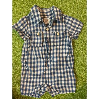 ベビーギャップ(babyGAP)のbaby GAP ギャップ ３枚セット夏服ロンパース3〜6m(ロンパース)