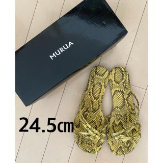 ムルーア(MURUA)の新品未使用　MURUAフラットサンダル(サンダル)