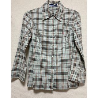 バーバリーブルーレーベル(BURBERRY BLUE LABEL)のバーバリー　レディースシャツ(シャツ/ブラウス(長袖/七分))