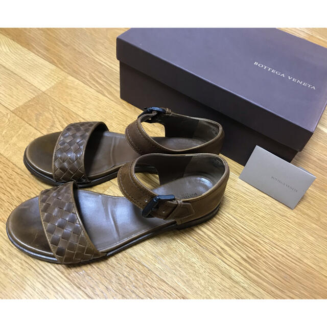 BOTTEGA VENETA サンダル　38 1/2 イントレチャート