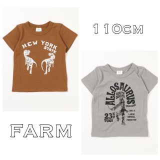 シシュノン(SiShuNon)の新品 シシュノン FARM キッズ 半袖Tシャツ ２枚セット 110cm  (Tシャツ/カットソー)