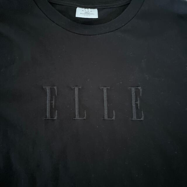 GU(ジーユー)のGU×ELLE コラボTシャツ レディースのトップス(Tシャツ(半袖/袖なし))の商品写真