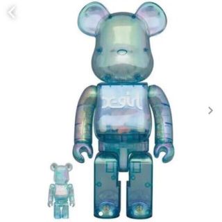 メディコムトイ(MEDICOM TOY)のBE@RBRICK X-GIRL 2021 100％ & 400％(その他)