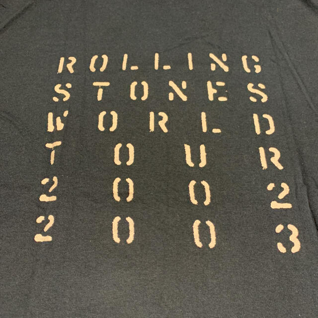 ローリングストーンズ　2002〜2003年ワールドツアーTシャツ オリジナル