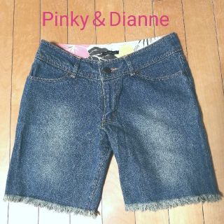 ピンキーアンドダイアン(Pinky&Dianne)の【未使用】Pinky＆Dianne  ショートデニム　レディース(ショートパンツ)