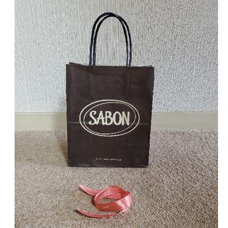 サボン(SABON)のSABON ショップ袋　ショッパー　紙袋 リボン付き(ショップ袋)