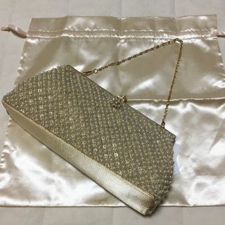 287新品♪組曲♪2WAYビーズ刺繍パーティバッグ¥18700結婚式
