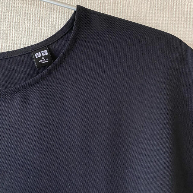 UNIQLO(ユニクロ)の【2枚セット】UNIQLO ドレープフレンチスリーブチュニック レディースのトップス(Tシャツ(半袖/袖なし))の商品写真