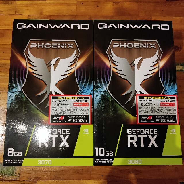 新品未開封 RTX3070 Phoenix PCパーツ