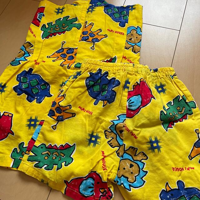 mikihouse(ミキハウス)のMIKIHOUSE甚平 キッズ/ベビー/マタニティのキッズ服男の子用(90cm~)(甚平/浴衣)の商品写真