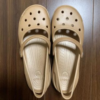 クロックス(crocs)の美品　CROCKS サンダル　24cm。(サンダル)