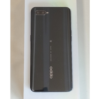 オッポ(OPPO)のOPPO renoA 64GB ブラック(スマートフォン本体)