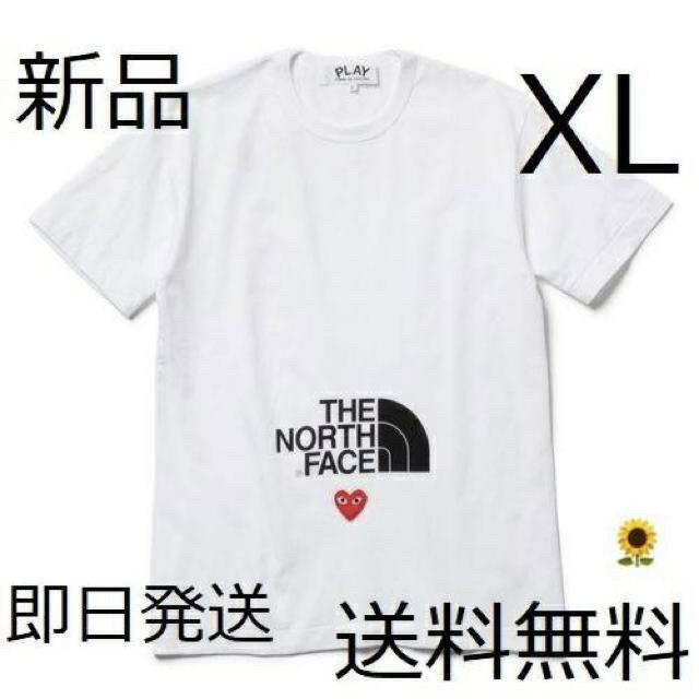 入手困難 メンズXL プレイコムデギャルソン ノースフェイス コラボTシャツ | フリマアプリ ラクマ