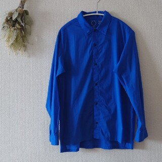 山と道　ULシャツ UL Shirts  Blue Sサイズ(登山用品)