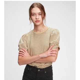 ギャップ(GAP)のGAP パフスリーブTシャツ　Lサイズ(Tシャツ(半袖/袖なし))