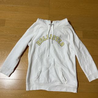 ホリスター(Hollister)のホリスター　パーカー　白(パーカー)