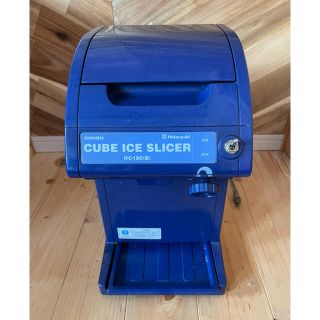 かき氷機　電動式　業務用　hatuyuki CUBE ICE SLICE(調理道具/製菓道具)