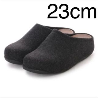 フィットフロップ(fitflop)のフィットフロップ fitflop SHUV FELT  シャビフェルト　ブラック(サンダル)