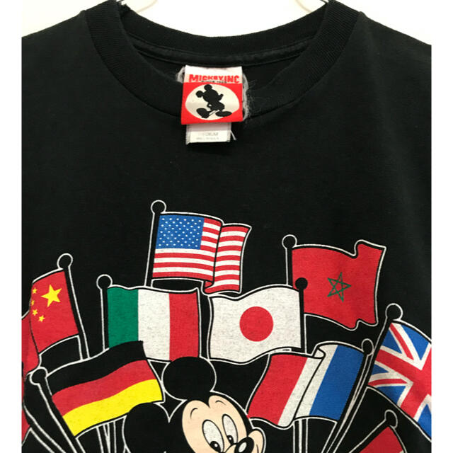 Disney(ディズニー)の［2点以上購入で30%OFF］古着 ミッキー Tシャツ レディースのトップス(シャツ/ブラウス(半袖/袖なし))の商品写真