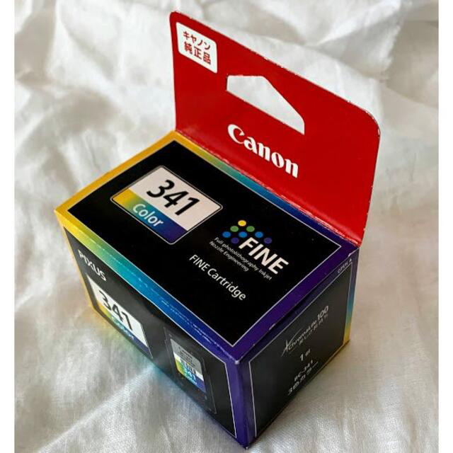Canon(キヤノン)の期限切Canon純正 キャノン 341　未開封 スマホ/家電/カメラのPC/タブレット(PC周辺機器)の商品写真