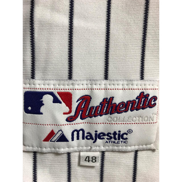 Majestic オーセンティック ジャージ ユニフォームの通販 by なな丸屋|マジェスティックならラクマ - MLB ヤンキース ジョバチェンバレン 国産通販