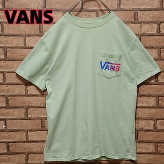 ヴァンズ(VANS)のVANS バンズ ポケット付 ワンポイント ロゴ メンズ 半袖 Tシャツ(Tシャツ/カットソー(半袖/袖なし))