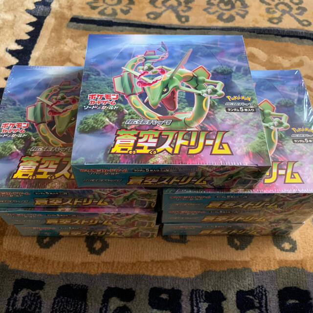 エンタメ/ホビーポケモンカード　蒼空ストリーム　7BOXまとめ売り